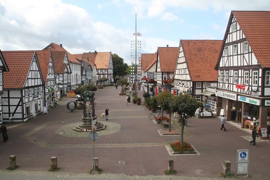 Hotel Deutsches Haus Springe Exterior foto